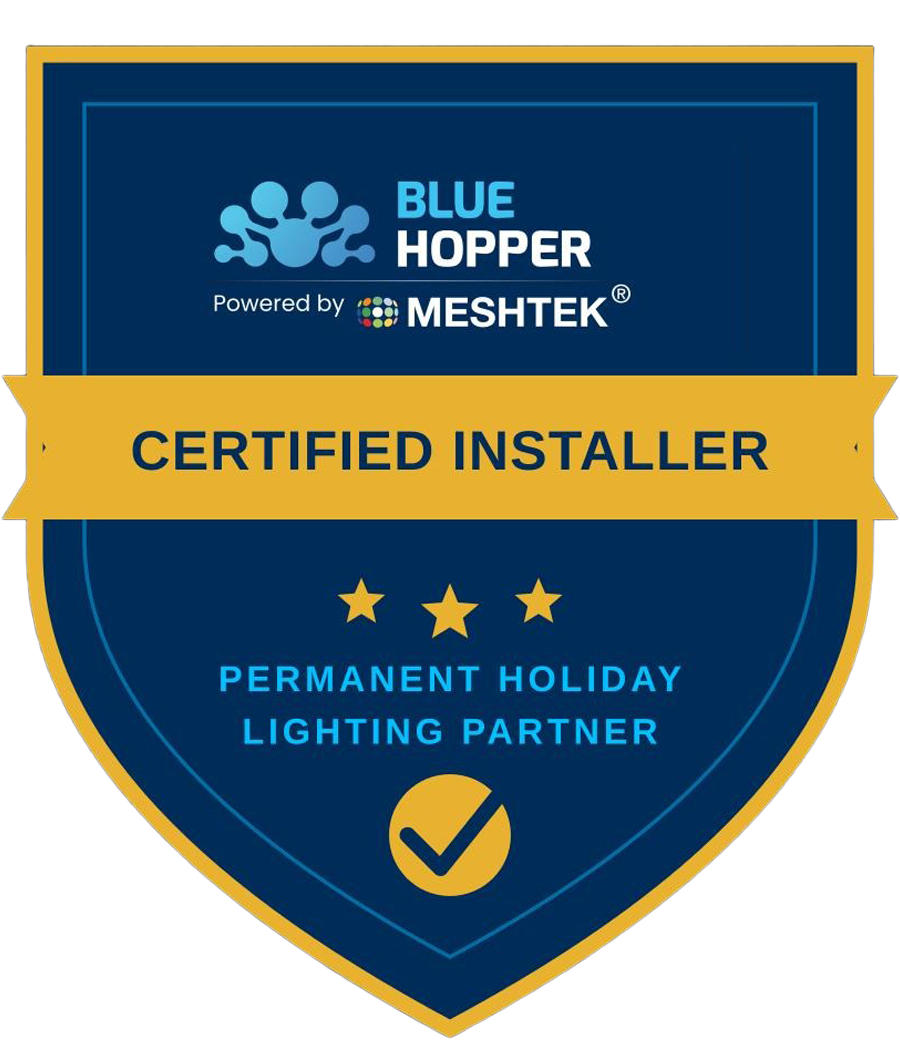 BlueHopper Certified Installer - Permanent Holiday Lighting Partner