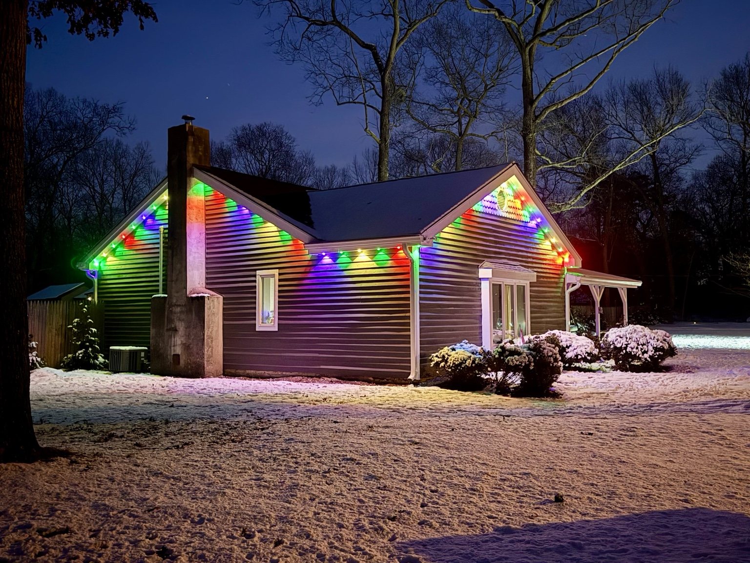 Govee Pro permanent outdoor lighting installation in Mays Landing NJ