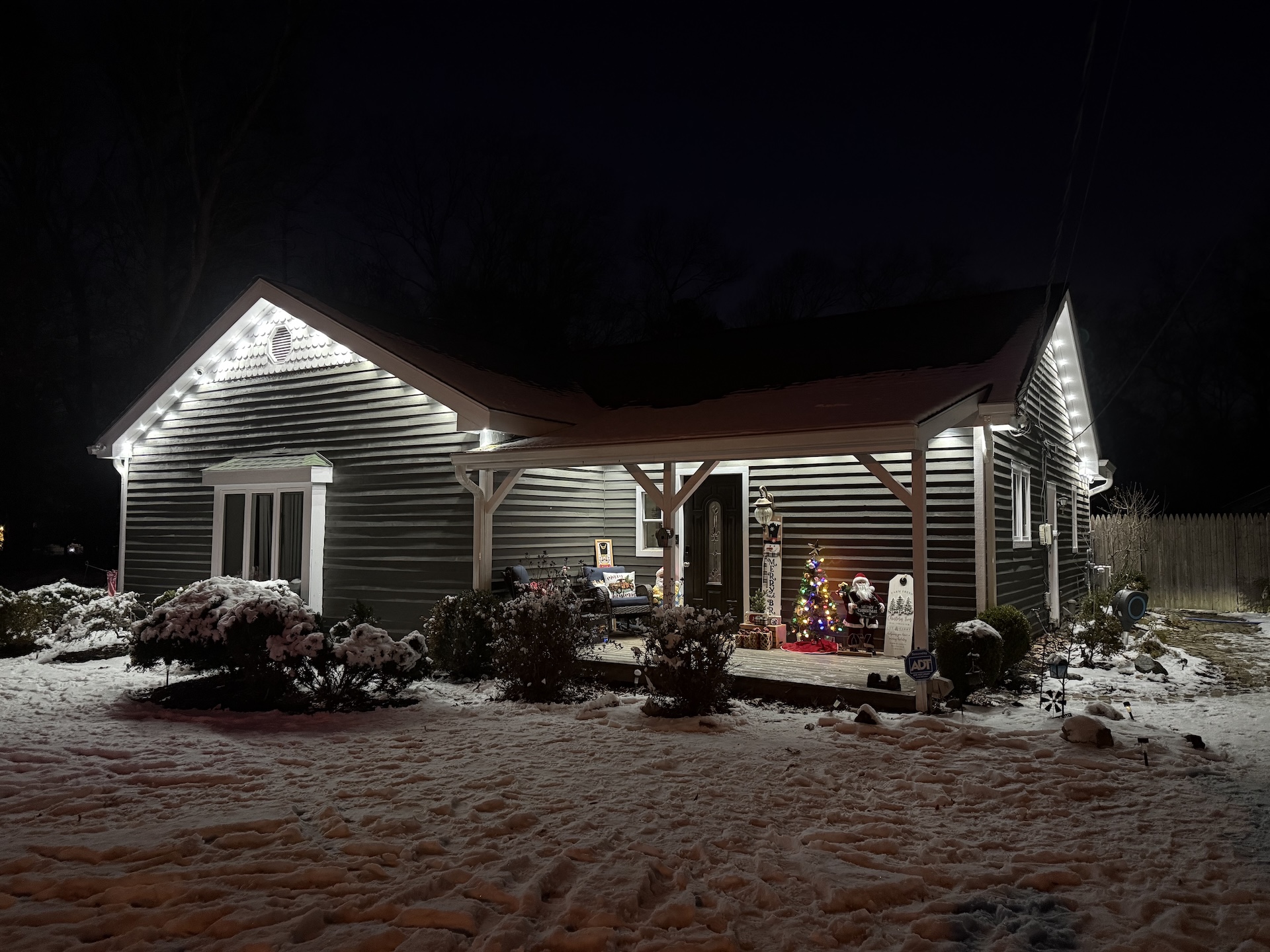 Govee Pro permanent outdoor lighting installation in Mays Landing NJ