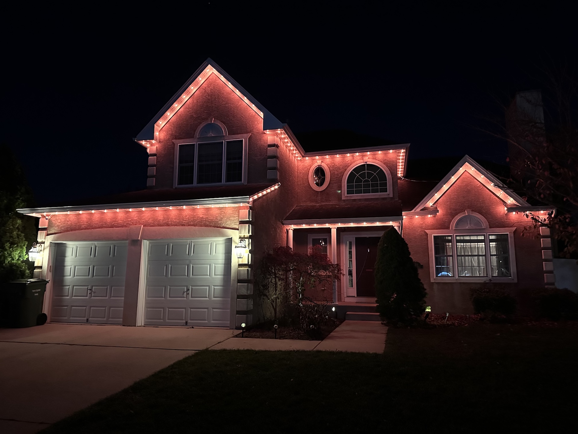Govee Pro permanent outdoor lighting installation in Egg Harbor Township NJ